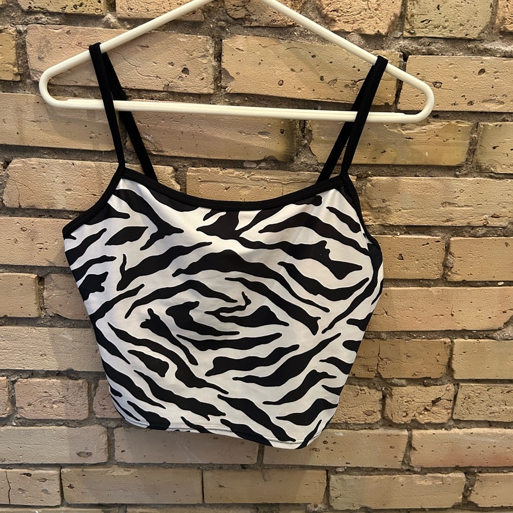Zebra Print Women's Top